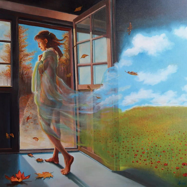 Summer, Stay With Me by Adina Lohmuller wall art