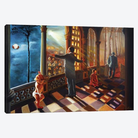 The Great Passage Canvas Print #LMU28} by Adina Lohmuller Canvas Artwork