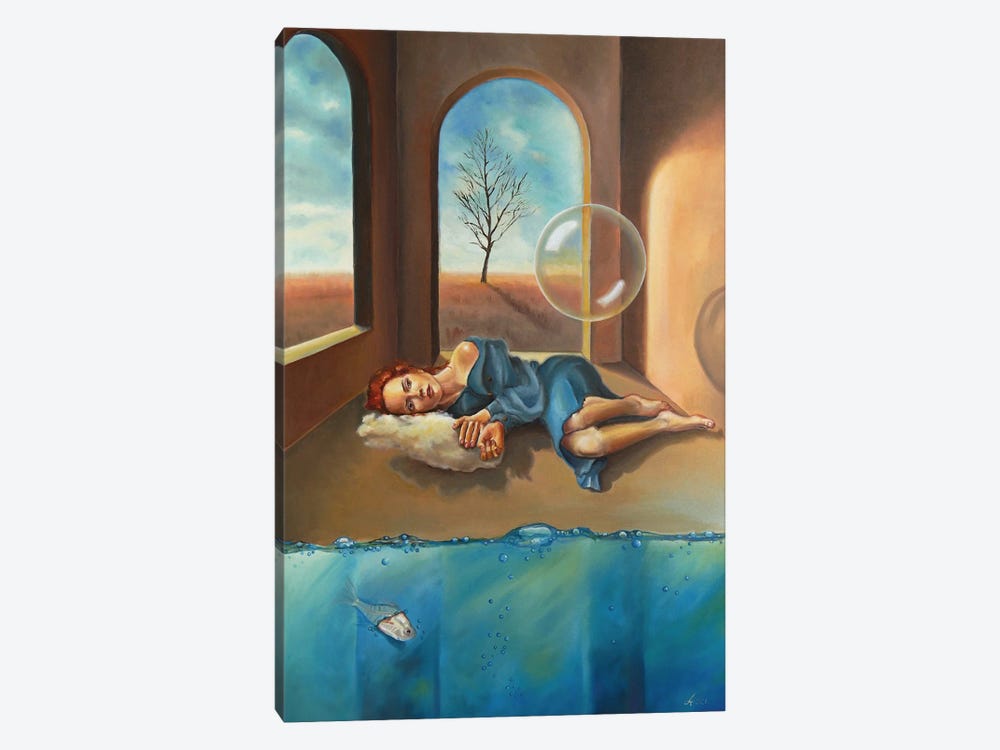 The Silence Within by Adina Lohmuller 1-piece Canvas Print