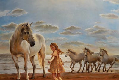 Magical Encounter by Adina Lohmuller art print