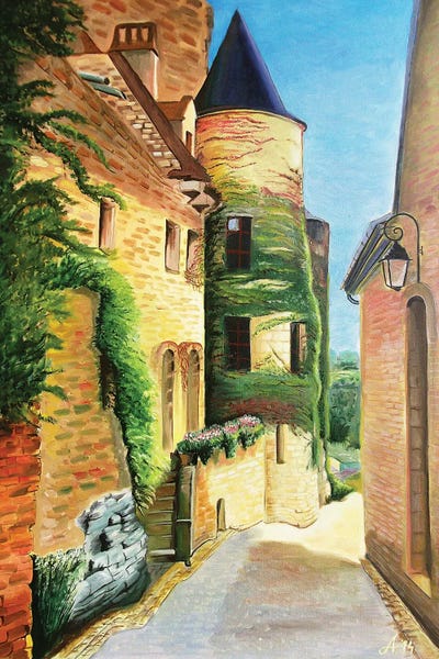 Adina Lohmuller: La Tour Au Soleil by Adina Lohmuller