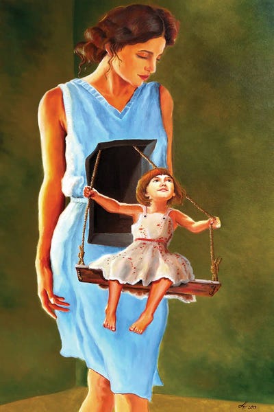 It's Up To You by Adina Lohmuller art print