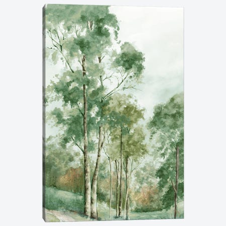 Green Woodlands Canvas Print #LMV12} by Luna Mavis Canvas Artwork