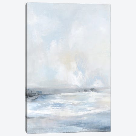 Soft Blue Sea Canvas Print #LMV21} by Luna Mavis Canvas Print