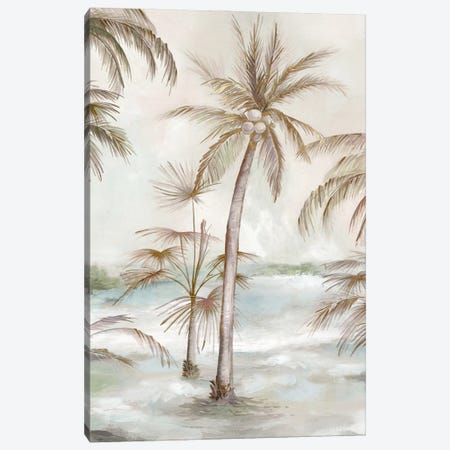 Tropical Island Air Canvas Print #LMV22} by Luna Mavis Art Print