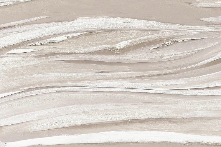 Gentle Waves On Sand by Luna Mavis wall art