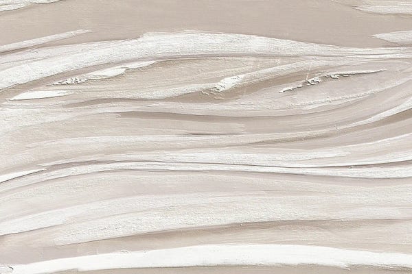 Gentle Waves On Sand