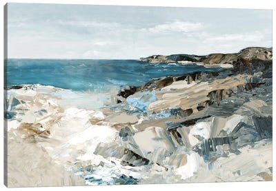 The Shore II Canvas Art Print - Coastal Sand Dune Art