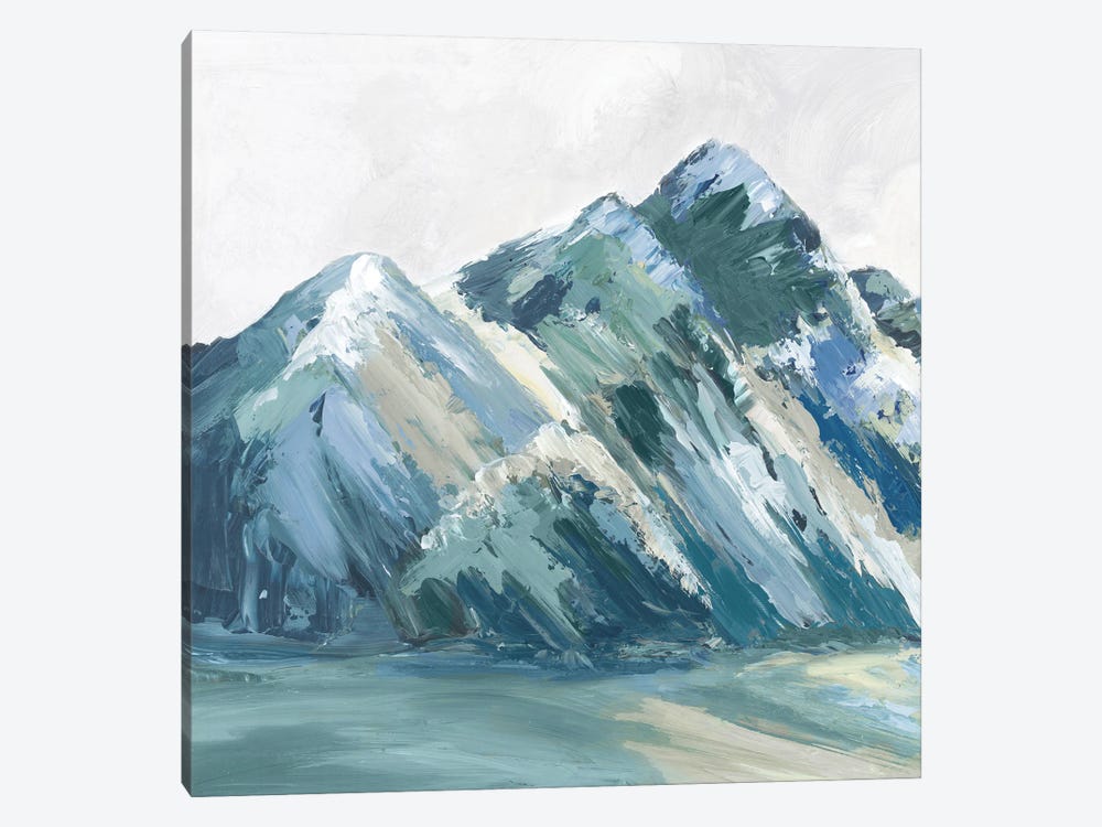 Blue Palette Mountains II by Luna Mavis 1-piece Canvas Artwork