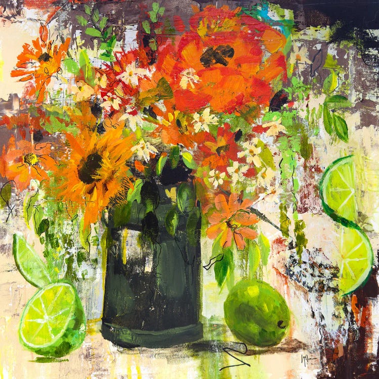 Afternoon Limes by Linda McClure wall art