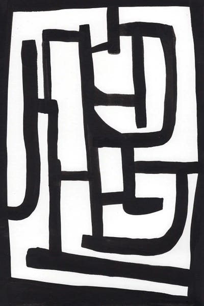 Leah Noel Art: BW Abstract II by Leah Noel Art