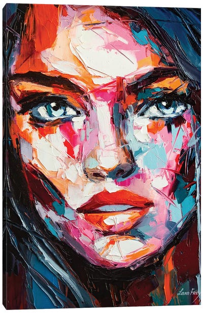 Keep An Eye Canvas Art Print - Lana Frey