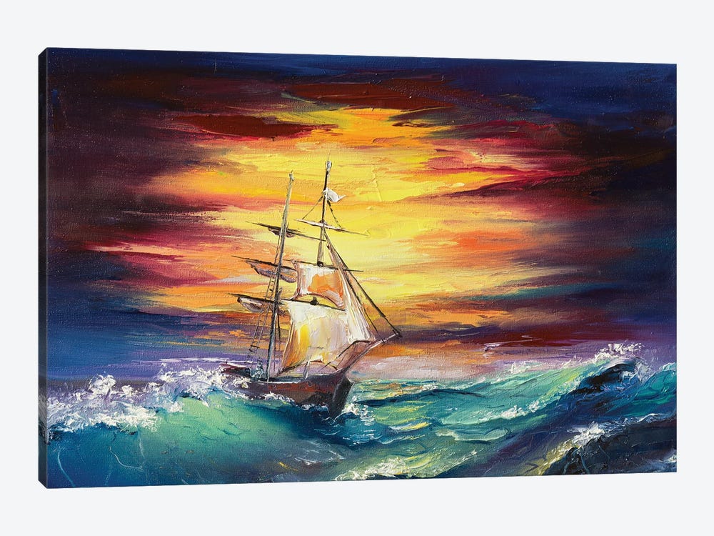 Sky And Sail by Lana Frey 1-piece Art Print