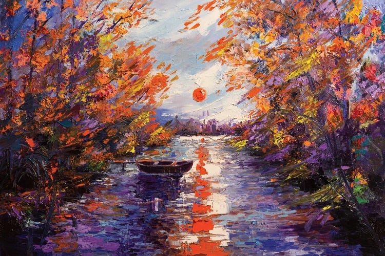 Fall Of Leaves by Lana Frey wall art