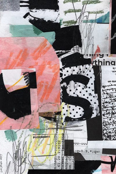 Something by Lene N Jensen acrylic art print