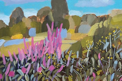 Walk In The Park VII by Lenka Stastna art print