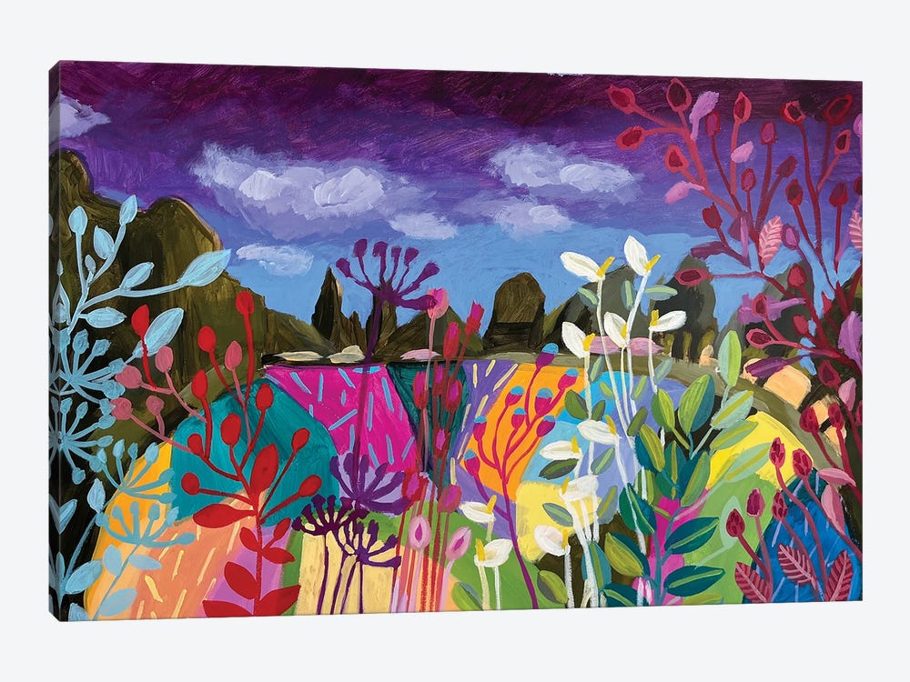 Patchwork Fields V by Lenka Stastna 1-piece Canvas Art Print
