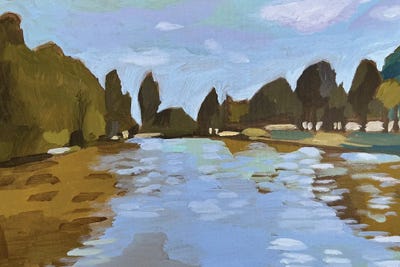 Lake by Lenka Stastna art print