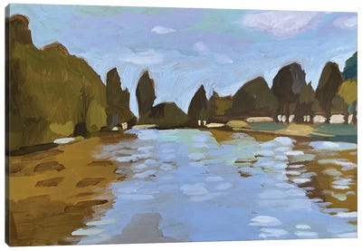 Lake Canvas Art Print - Lenka Stastna