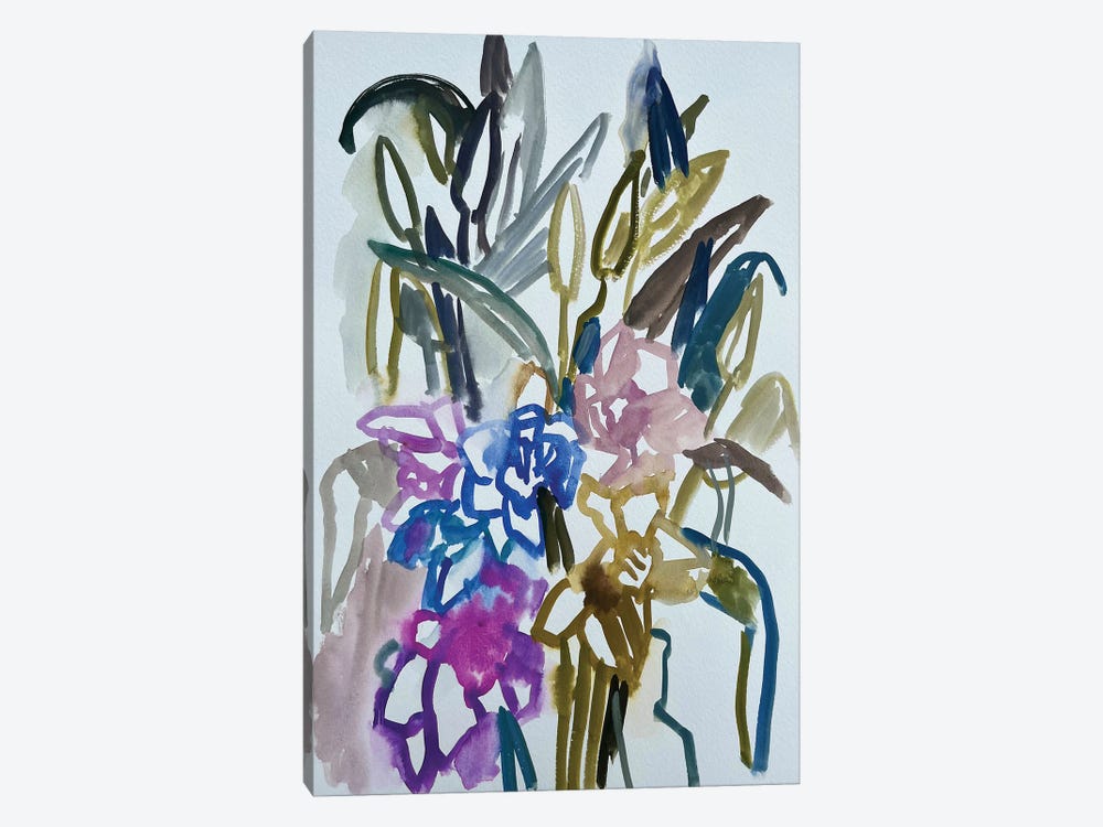 Daffodils And Lilies I by Lenka Stastna 1-piece Canvas Print