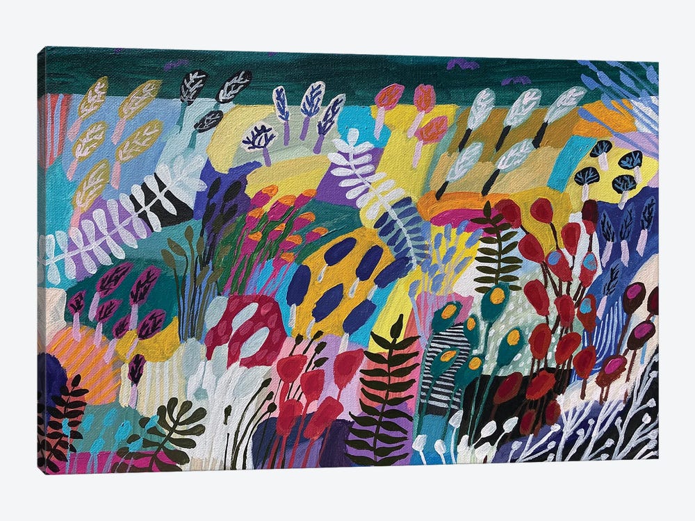 Patchwork Fields XIV by Lenka Stastna 1-piece Canvas Art Print