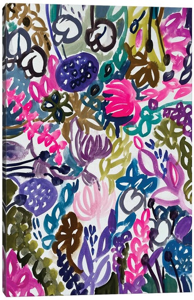 Flowers XIII Canvas Art Print - Lenka Stastna