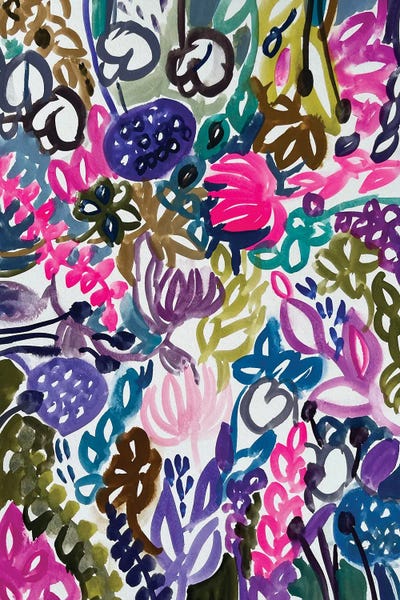 Floral & Botanical Patterns: Flowers XIII by Lenka Stastna