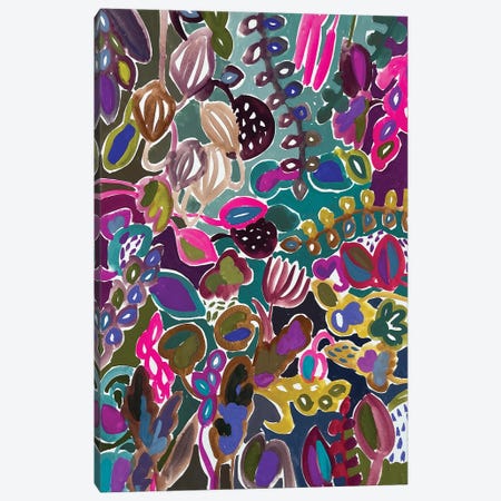 Flowers VII Canvas Print #LNK55} by Lenka Stastna Canvas Artwork