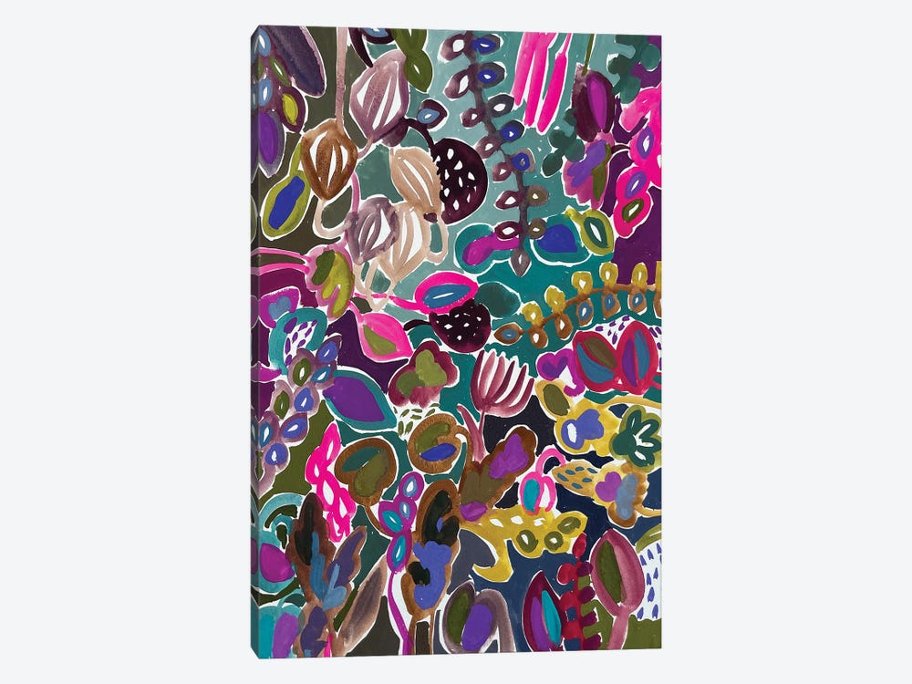 Flowers VII by Lenka Stastna 1-piece Canvas Wall Art