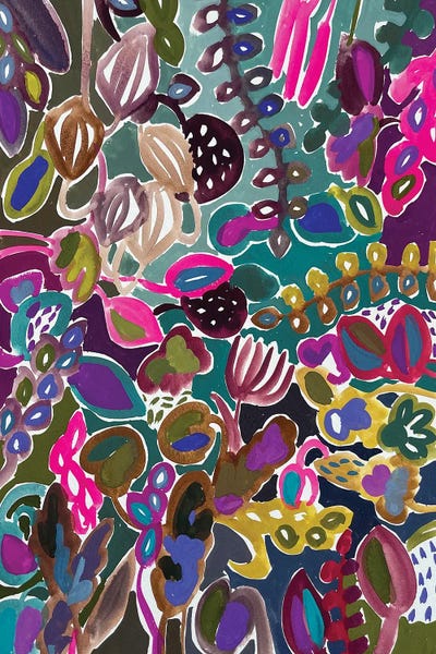 Floral & Botanical Patterns: Flowers VII by Lenka Stastna