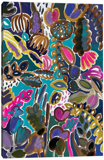Flowers VIII Canvas Art Print - Lenka Stastna