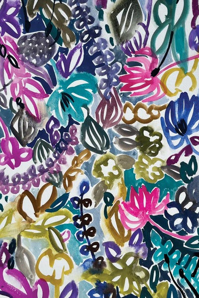 Flowers XI by Lenka Stastna art print