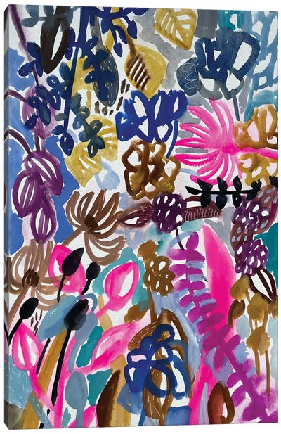 Flowers Canvas Art Print - Lenka Stastna