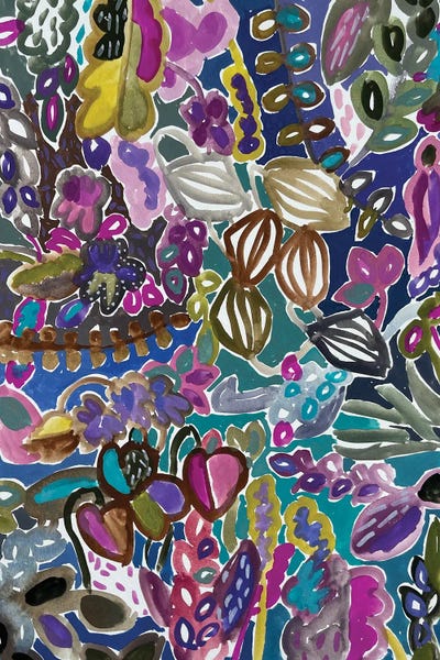 Floral & Botanical Patterns: Flowers XII by Lenka Stastna