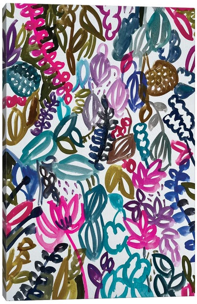 Flowers X Canvas Art Print - Lenka Stastna