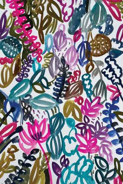 Floral & Botanical Patterns: Flowers X by Lenka Stastna