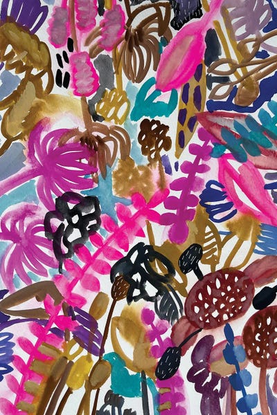 Floral & Botanical Patterns: Flowers I by Lenka Stastna