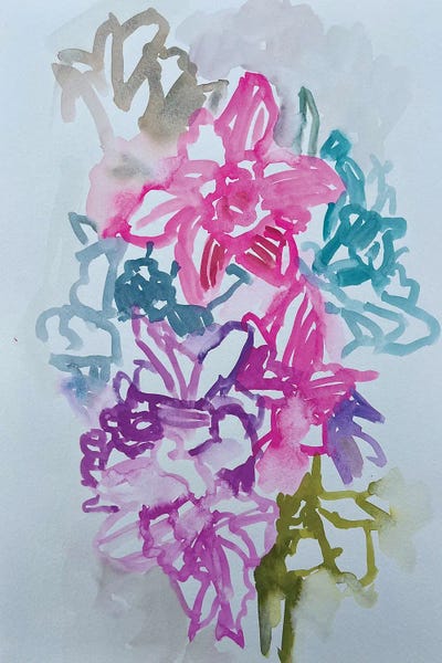 Daffodils III by Lenka Stastna canvas print