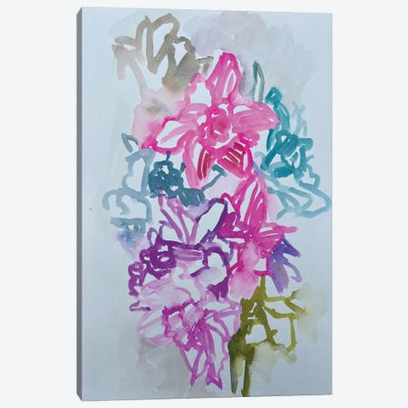 Daffodils III Canvas Print #LNK65} by Lenka Stastna Art Print
