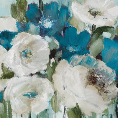 Indigo Power Square II by Lanie Loreth multi panel art