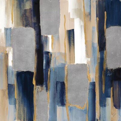 Indigo Woodlands I by Lanie Loreth framed wall art