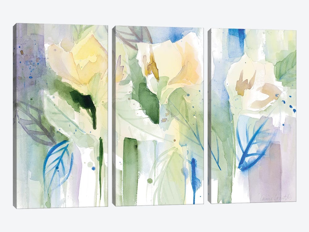 Into the Floral Foothills by Lanie Loreth 3-piece Canvas Art Print