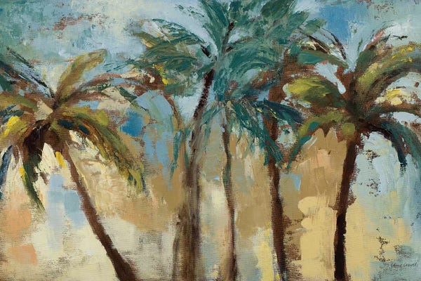 Trees: Island Morning Palms by Lanie Loreth