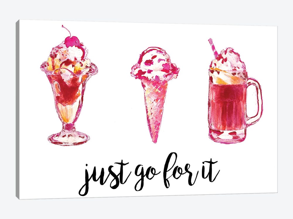 Just Go For It by Lanie Loreth 1-piece Art Print