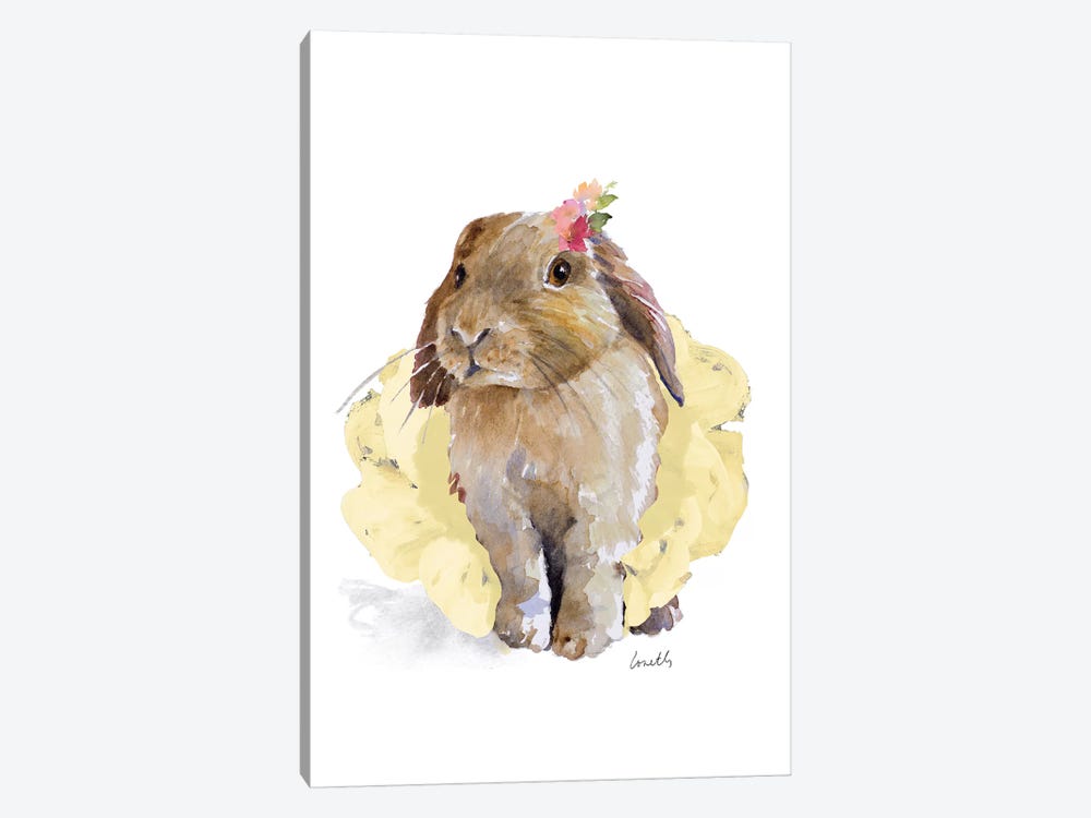 Ballet Bunny II by Lanie Loreth 1-piece Canvas Art