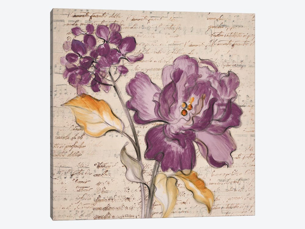 Lilac Beauty II by Lanie Loreth 1-piece Canvas Artwork