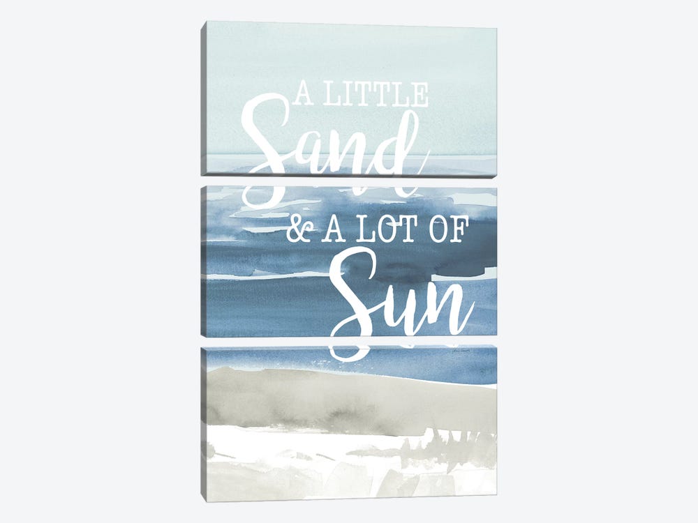 Little Sand Lot of Sun by Lanie Loreth 3-piece Art Print