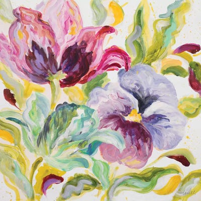 Lyrical Garden II by Lanie Loreth canvas print