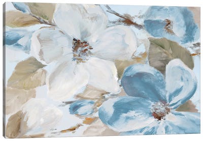 Neutral Silently Bloom I Canvas Art Print - Lanie Loreth