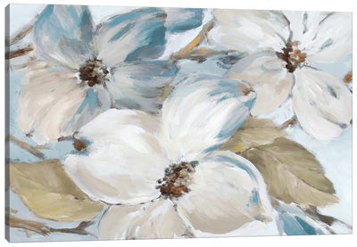 Neutral Silently Bloom II Canvas Art Print - Lanie Loreth